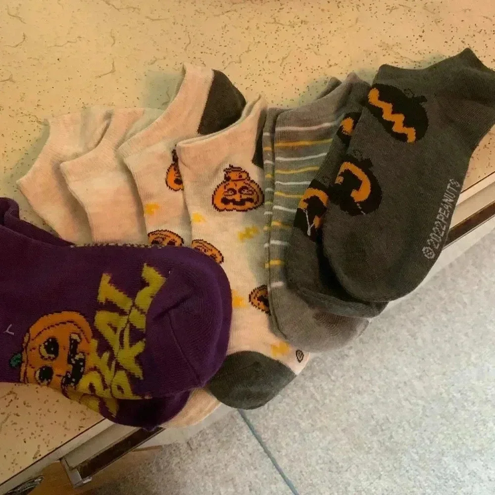5 Pack of Kids Halloween Socks
